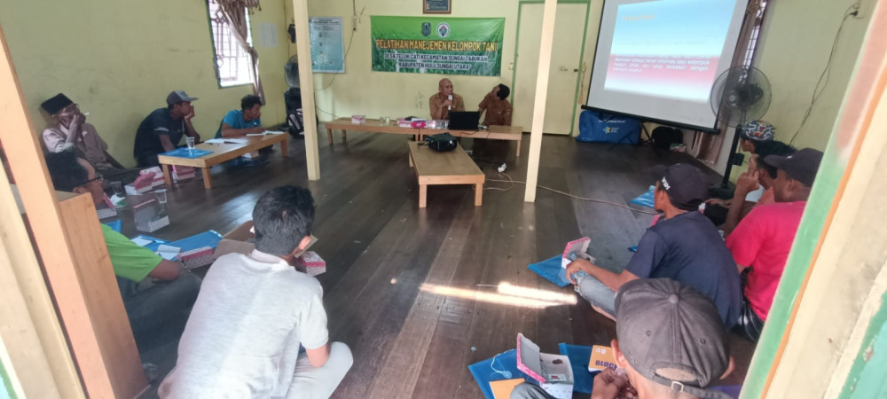 Pelatihan Manajamen Kelompok Tani